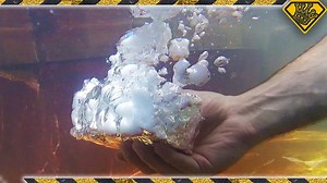 What Does Dry Ice Look Like When Submerged in Water?
