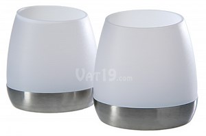 Flip 'n Charge Flickering LED Outdoor Candles (Set of 2)