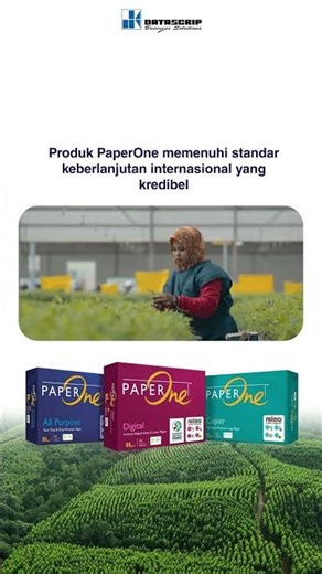Komitmen PaperOne™ untuk masa depan yang lebih hijau.