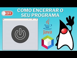 Java Swing Course #19 – How to add a function to terminate a program in Java