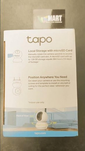 Unboxing TP-Link Tapo C200: cosa trovi nella confezione!