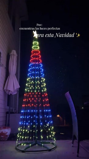 ✨ Light up your home this Christmas with Smart Cone Tree Lights! Featuring 460 vibrant LEDs and 16 million color options, you can design your own festive display straight from your phone. Sync to music, add text or patterns, and let every light tell your holiday story. 🎄 With timer mode and waterproof design, it’s ready to glow anywhere — from your living room to your garden. | Marcoungle