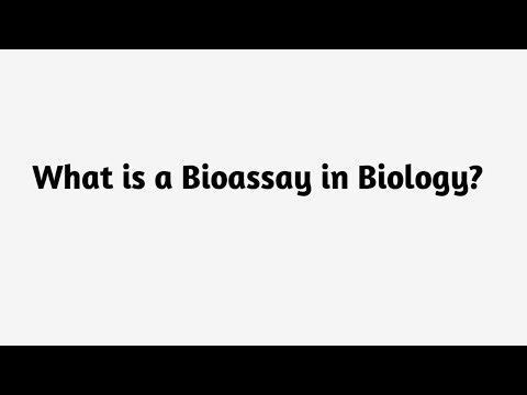 What is a Bioassay in Biology ?