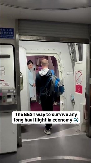 Top 10 tips for surviving a long haul flight!