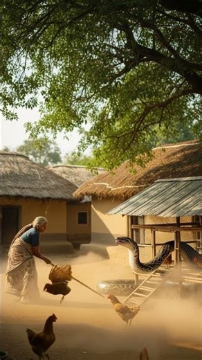 Giant Python Attacks Elder woman
