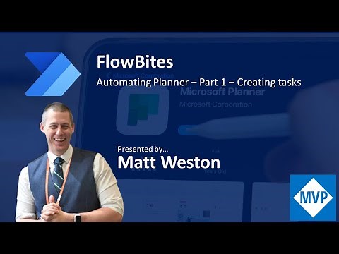 Managing Planner Part 1 - Creating Tasks - Power Automate Tutorial