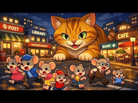 Learn Relative Clauses & Prepositions of Place | Mouse City English Story