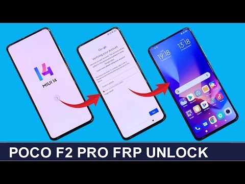 How to Bypass Google Account on Poco F2 Pro | FRP Unlock MIUI 14