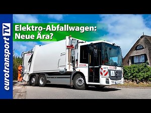 e-Econic refuse collection vehicles: Remondis shows the future of waste disposal on Sylt