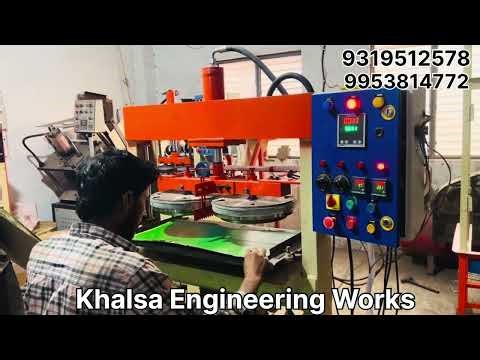 SEMI AUTOMATIC BUFFET PLATE MACHINE l PAPER PLATE MACHINE