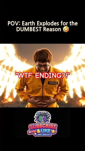 POV: Earth Explodes for the DUMBEST Reason 🤣 #memes #comic #funny