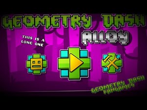 Geometry Dash Alloy v1.2 by ‪@GDBlackRed‬ (ALL LEVELS 1-13) [Geometry Dash Fangames]