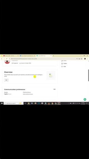 Fiverr Bangla Tutorial Part 6 | How to Add or Edit Client & Freelancer Profile on Fiverr [08]