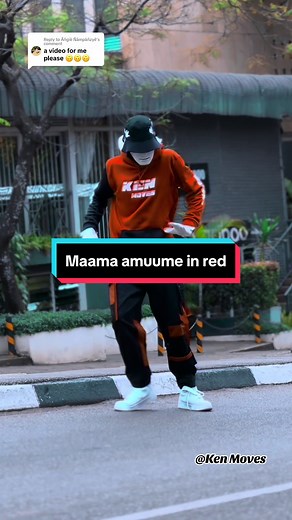 Ken Moves Dance Performance in Red Costume