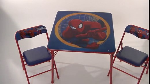 Disney Spiderman Activity Table Set