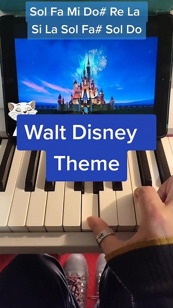 Tutorial de piano fácil de canciones de Disney