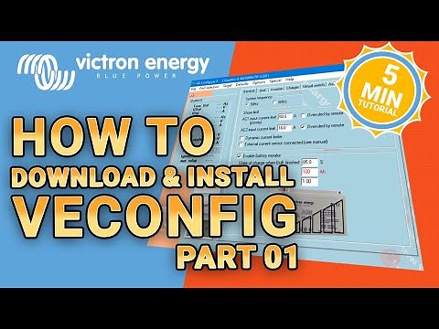 Victron VEConfig Software Download & Installation Tutorial [UPDATED 2024]