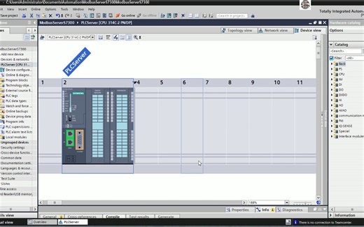 TIA Portal V18 PLC S7-1500 connect with PLC S7-300 via Modbus TCP Part-1