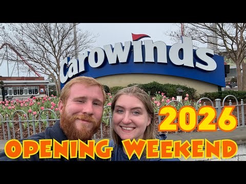 Richards Return to Carowinds! Opening Weekend, New Changes & Big 2026 Plans 🎢