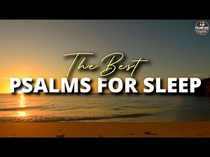 Psalms | Sleep with God's Word | Ocean Waves