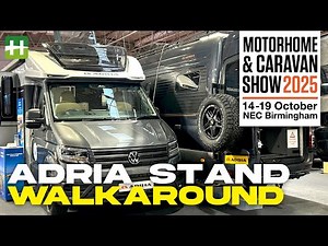 Motorhome & Caravan Show 2025 | Adria Pre-Show Walkaround