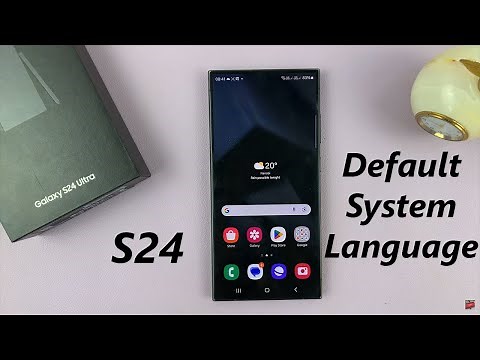 How To Change Language Back To English On Samsung Galaxy S24 / S24 Ultra