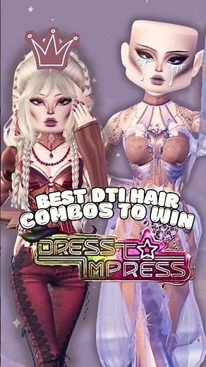 INSANE DTI HAIR COMBOS YOU NEED RIGHT NOW #shorts #dti #roblox