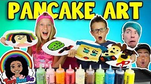 34K views · 903 reactions | Pancake Art Challenge Youtuber...