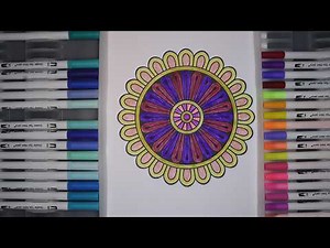 Large Print Bold and Easy Mandalas Coloring Book: 50 Beautiful and Therapeutic Mandalas