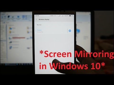 Android Screen Mirroring on a Windows 10 PC!