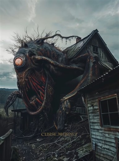 3.3M views · 45K reactions | Another monster that will be in the upcoming cursed village video. Added sound and looped the video  | cursejourney | Facebook