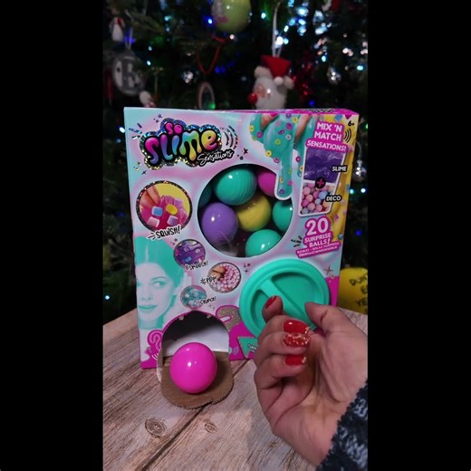 DAY 1 - Aesthetic Slime Surprise Box ASMR 💖 Unboxing + Texture Sounds