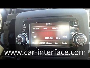 Reverse camera interface for Fiat Alfa Lancia uConnect 5"