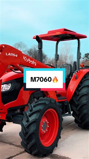 Kubota M7060: Reliable Tractor for Farm and Property Work