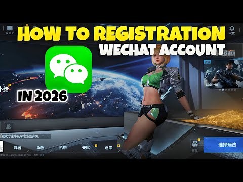 How To Create WeChat Account Without QR CODE Scan In 2026 || Live WeChat Account Create In Hindi ||