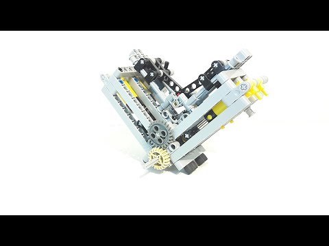 How to build a LEGO pneumatic engine - FAST V4