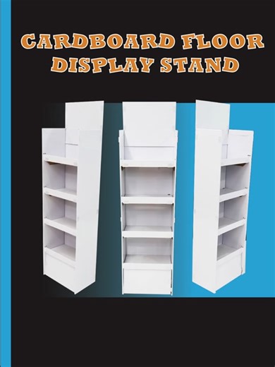 Showcase Your Products with Our Sleek White Cardboard Display Stand! 🏭🤍🤍✨ Perfect for Any Space! #CardboardDisplay #WhiteDisplayStand #ProductShowcase #CreativePackaging #EcoFriendlyDesign #DisplayStand #TikTokDIY #RetailSolutions #ExhibitionStand #MinimalistDesign
