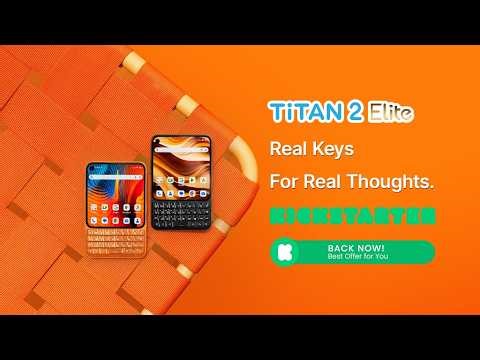 Unihertz Titan 2 Elite: The 5G Keyboard Phone You’ve Been Waiting For