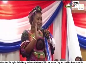 Your husband is a scammer, he has failed woefully - Nana Ama Agyarko replies Samira Bawumia over her recent campaign comment. | Accra100.5FM