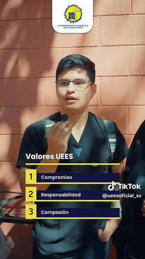 ¿Ya conoces los valores de la UEES? 👀✨ Apréndelos, practícalos y hazlos parte de tu día a día como estudiante con proposito UEES. Conoce mas de ellos acá: 🔗https://www.uees.edu.sv/