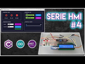 HMI SERIES #4: LCD CONTROL INTERFACE - SERVOMOTOR - ARDUINO - ESP32