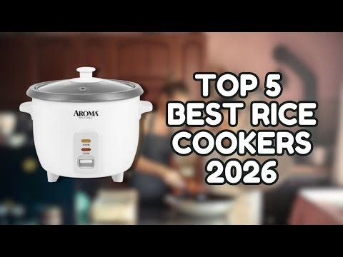 Top 5 Best Rice Cookers 2026 | Perfect Rice, Smart Cooking & Honest Reviews!