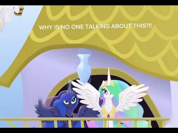 My Little Pony Characters in Snowdrop Scene