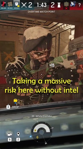 Jager called it '0 SKILL'... then THIS happened! 🛡️ #diamondrank #r6siegetips #rb6montagne #r6siege