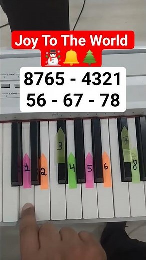 🎄 Easiest Christmas Piano Tutorial 🎹✨