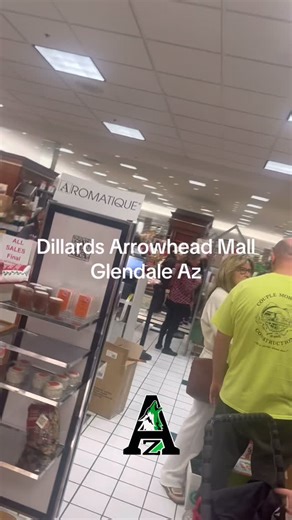 #AZWAYTOOACTIVE on Instagram: "Huge crowd of people at Dillard’s in the Arrowhead Mall. What is going on? 😳"
