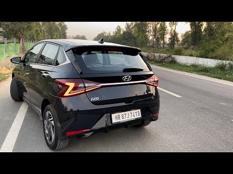 First i20 ASTA 2023 REAR MODIFIED WITH ORIGINAL i20 N-line SPOILER & WING’S