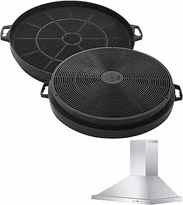 2Pcs CF1 Range Hood Charcoal Filter Compatible With Zline/AKDY/MCBON/SOONYE All Range Hood Models,Replace # CF1 CF01,CF001,CF0003, CF0006,CFK5-JL,IE71 TE77 COS-QB75(Not for 587,597,9597 Series)