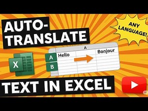 Excel Translates ANY Language with This Simple VBA!