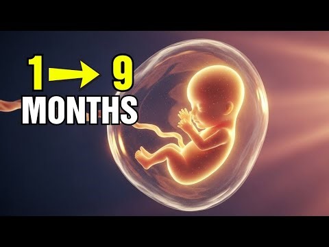 The Unseen Wonder: 9 Months of Fetal Development | Ultra-Realistic 3D Animation